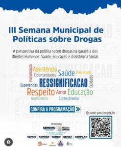Prefeitura de Paço do Lumiar realiza Semana de Conscientização sobre a Política sobre Drogas
