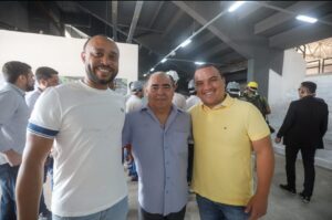 Com forte atuação política na área, Astro de Ogum acompanha Carlos Brandão em vistoria ao Castelinho