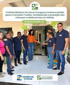 Prefeitura de Alto Alegre do Maranhão entrega novo prédio do Conselho Tutelar no município