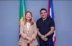 Deputado federal Josimar Maranhãozinho visita Presidente da Alema,Iracema Vale para discutirem grandes beneficios para o estado