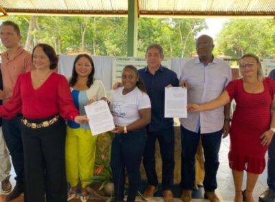 Cajapió: Conlagos Consórcio entrega maquinário que vai beneficiar produção do côco babaçu