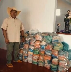 Lúcio Henrique apoia ações sociais em prol de famílias carentes de Palmerândia