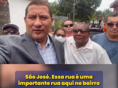 Vídeo: Embaixador Celebra Conclusão da Obra de Infraestrutura na Rua São José na Divinéia