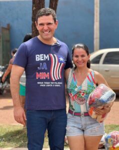 Em Açailândia, Dr. Benjamim garante comida na mesa para moradores em situação de vulnerabilidade