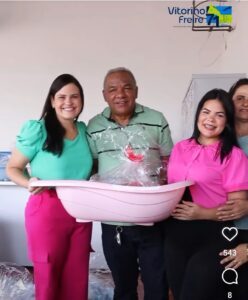 No aniversário de 71 anos de Vitorino Freire, população ganha um novo Centro de Convivência e kits de enxoval para gestantes