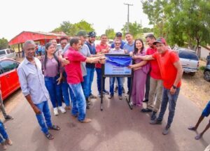 Deputada Solange Almeida participa de inaugurações que antecedem o aniversário de 28 anos de Igarapé do Meio