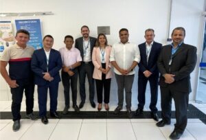 Prefeito Luiz Filho participa de inauguração da 1º Unidade da Caixa em Coroatá