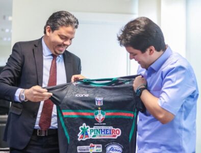 Em Brasília, prefeito Luciano tem reunião produtiva com ministro dos Esportes, André Fufuca