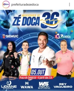 Desembargador suspende show de Wesley Safadão em Zé Doca-MA