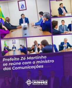 Cantanhede: Prefeito Zé Martinho cumpre agenda em Brasília