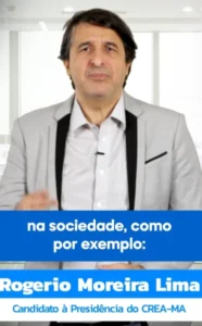 Engenheiro Eletricista Rogério Moreira Lima recebe apoio do presidente da academia maranhense de Ciências na corrida pela presidência do CREA-MA