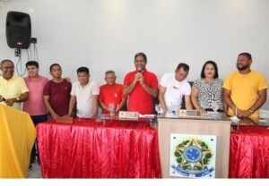 Em Pedro do Rosário, prefeito Toca Serra participa de conferente municipal do PCdoB