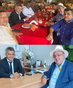 Em Brasília, prefeito de Conceição Lago Açu, Alexandre Lavepel dialoga com deputado Cleber Verde