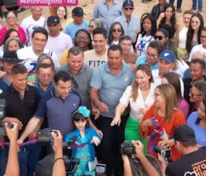 Deputados Josimar e Detinha celebram o aniversario de Maranhãozinho com grandes inaugurações de Educação e Infraestrutura