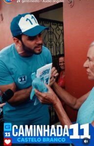Só Alegria!!! Moradores do Castelo Branco festejam a caminhada de Gentil Neto pelo bairro!!!