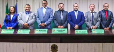 Dudu Diniz é empossado como presidente da Câmara de Ribamar