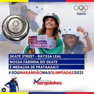 Veja Agora: Vereador Marquinhos comemora conquista de medalha por atleta maranhense em Tóquio