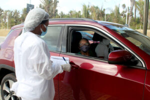 Governo disponibiliza drive-thru de teste para Covid-19 no Parque do Rangedor