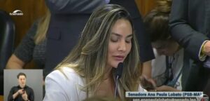 Mulher de Othelino Neto passa vergonha na CPMI do 8 de janeiro