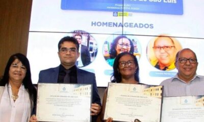 Veja Agora: Vereadora Fátima Araújo entrega Títulos de Cidadão a três personalidades