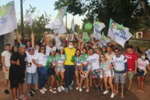 Umbelino Junior realiza caminhada em Pedrinhas e recebe apoio na zona rural