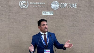 Deputado Wellington participa da 28ª Conferência da ONU sobre mudanças climática