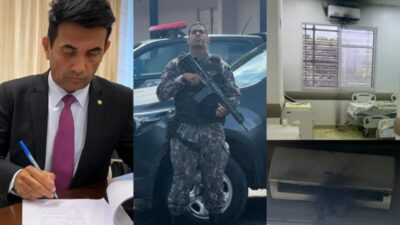 Deputado Wellington reconhece ato de bravura de policial militar no combate a incêndio no Hospital do Servidor