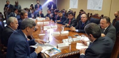 Ministro de Bolsonaro reconhece excelente trabalho de Dino à frente do Porto do Itaqui