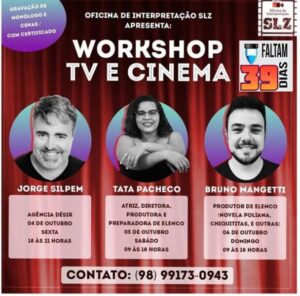 Palco Produções realiza workshop com maior agência de atores do país…