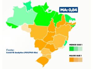 Maranhão tem menor taxa de contágio de coronavírus do Brasil, diz estudo da PUC/FGV