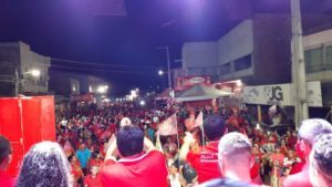 James Mendes consagra grande ato político com carreata em Anajatuba