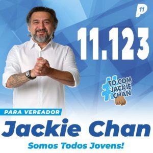 Jackie Chan se destaca com propostas de apoio a juventude em São Luís
