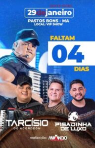 ALÔ MP! Festa de Tarcísio do Acordeon é anunciada em Pastos Bons