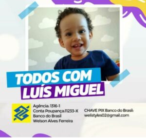 Família de bebê pede ajuda para realizar cirurgia de emergência