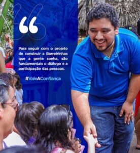 Vinícius Vale: a juventude que promete resgatar Barreirinhas das cinzas da atual má gestão
