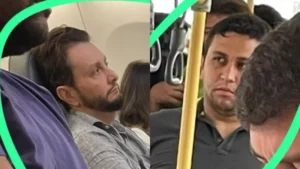 Leonardo Sá é xingado durante voo