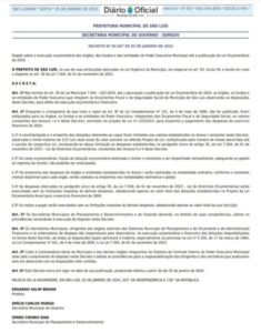 Sem LOA aprovada na Câmara, Braide estipula orçamento por decreto