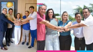 Lourdinha anuncia apoio a Edimar Franco em Coroatá; Murad e Amovelar unem forças