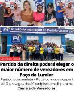 Paço do Lumiar: 1º Coletivo nas eleições vai brigar por vaga na Câmara