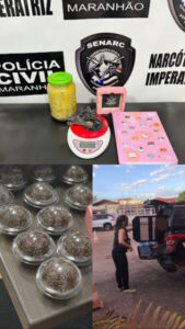 Mulher é presa vendendo brigadeiro recheado com diamba em Imperatriz