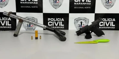 Arma roubada de policial é recuperada em São José de Ribamar