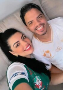 “Estou vivendo um novo momento, vou ser pai novamente e estou feliz”, afirmou Luciano sobre seu relacionamento com Layanna Ferreira