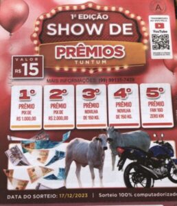 Falta apenas uma semana para o maior Show de Prêmios de Tuntum