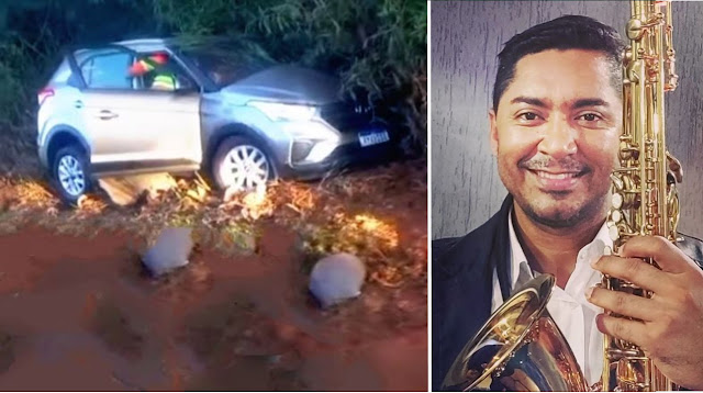 Cantor, compositor e músico maranhense morre em acidente de carro no Pará
