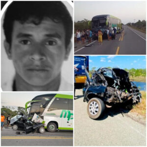 Agente de saúde morre em grave acidente após colisão frontal com ônibus de Turismo no interior do Maranhão