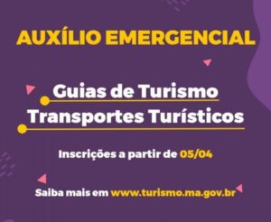 Lançado edital do auxílio emergencial para guias e transportes turísticos
