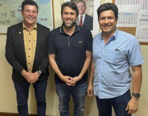 Deputado Pedro Lucas e Geraldo Júnior Buscam Benefícios da caema para Pinheiro