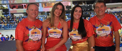 São João do Maranhão é homenageado pela escola de samba Estácio de Sá na Marquês de Sapucaí