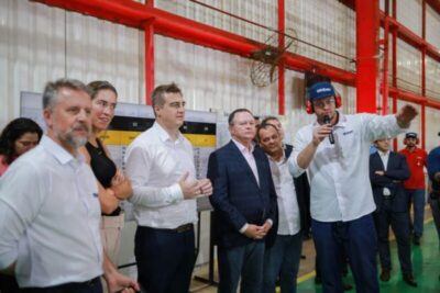 Em visita à Ambev, Brandão debate ampliação da capacidade de produção no estado