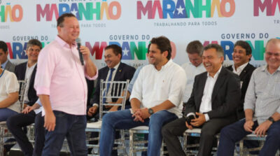 OSMAR FILHO PARTICIPA DA INAUGURAÇÃO DA NOVA ESTAÇÃO DE TRATAMENTO DE ESGOTO DO ANIL